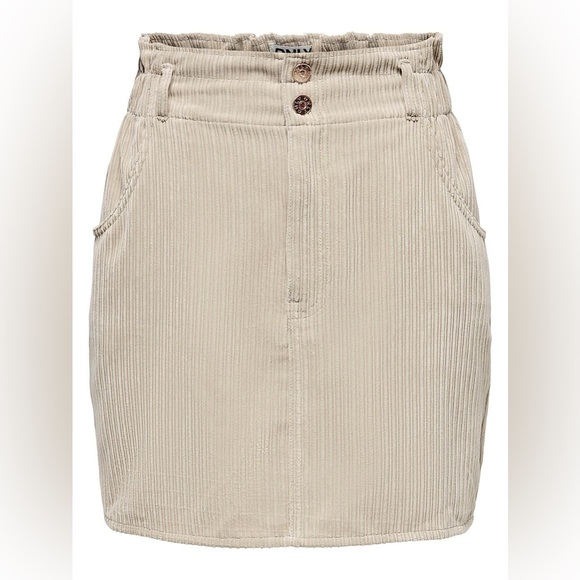 NWT - Corduroy Mini Skirt (tan) - Picture 4 of 5